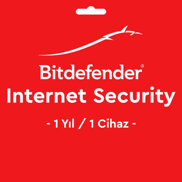 Bitdefender Internet Security Key Lisans Anahtarı 1 Yıl / 1 Cihaz
