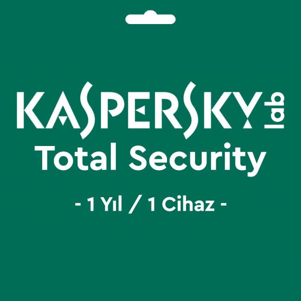 Kaspersky Total Security Key Lisans Anahtarı 1 Yıl / 1 Cihaz