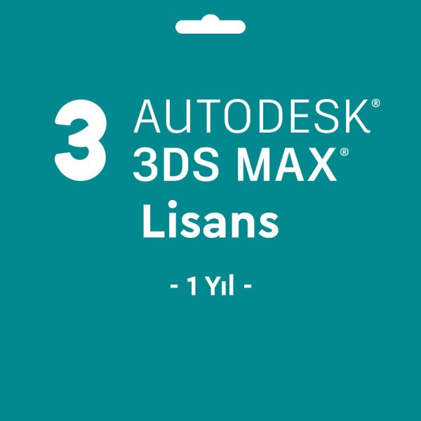 Autodesk 3ds Max Lisans Hesabı 1 Yıl