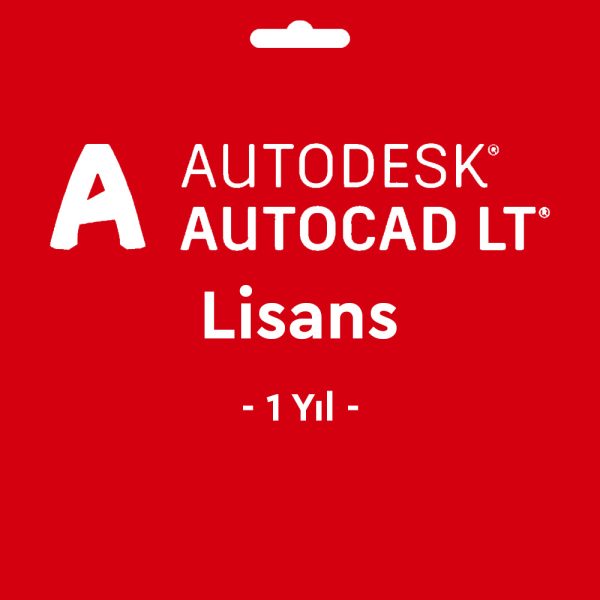 Autodesk Autocad LT Lisans Hesabı 1 Yıl