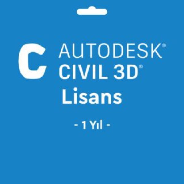 Autodesk Civil 3D Lisans Hesabı 1 Yıl