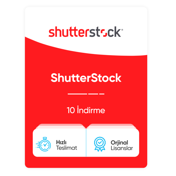 Shutterstock (10 Kredi)