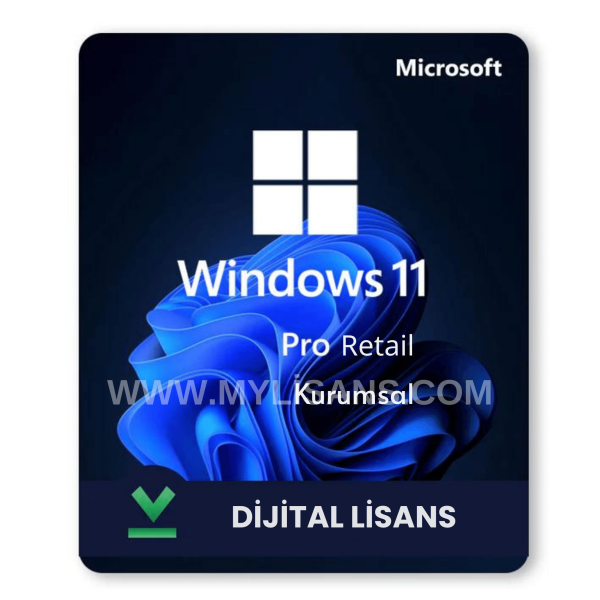 Windows 11 Pro Retail Key (Kurumsal)